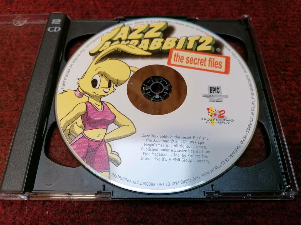 PC Big Box (Eurobox) Jazz Jackrabbit 2 Secret Files RAR Selten in Blindheim