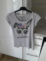 Tally Weijl T-Shirt in grau "so bunny" Gr. 40 / Gr. L Saarland - Wadgassen Vorschau