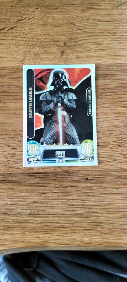 Force Attax Star Wars Trading Cards in Lippetal