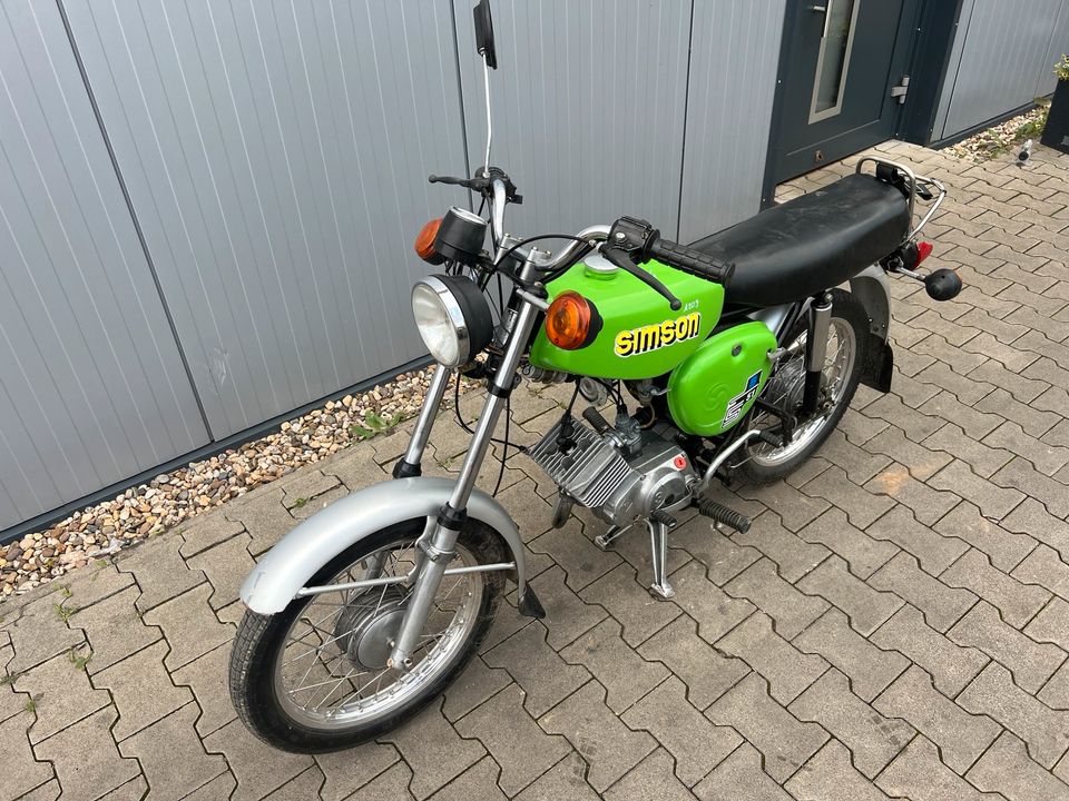 Simson S51 S50 Schwalbe KR51 Star Habicht Spatz SR2 SR1 SR50 MZ in Osterweddingen