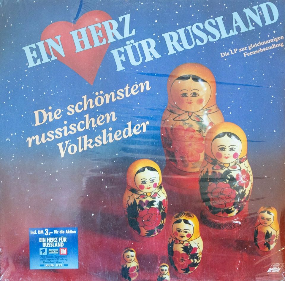 Ein Herz für Russland-die schönsten russischen Volkslieder LP Neu in Saarbrücken