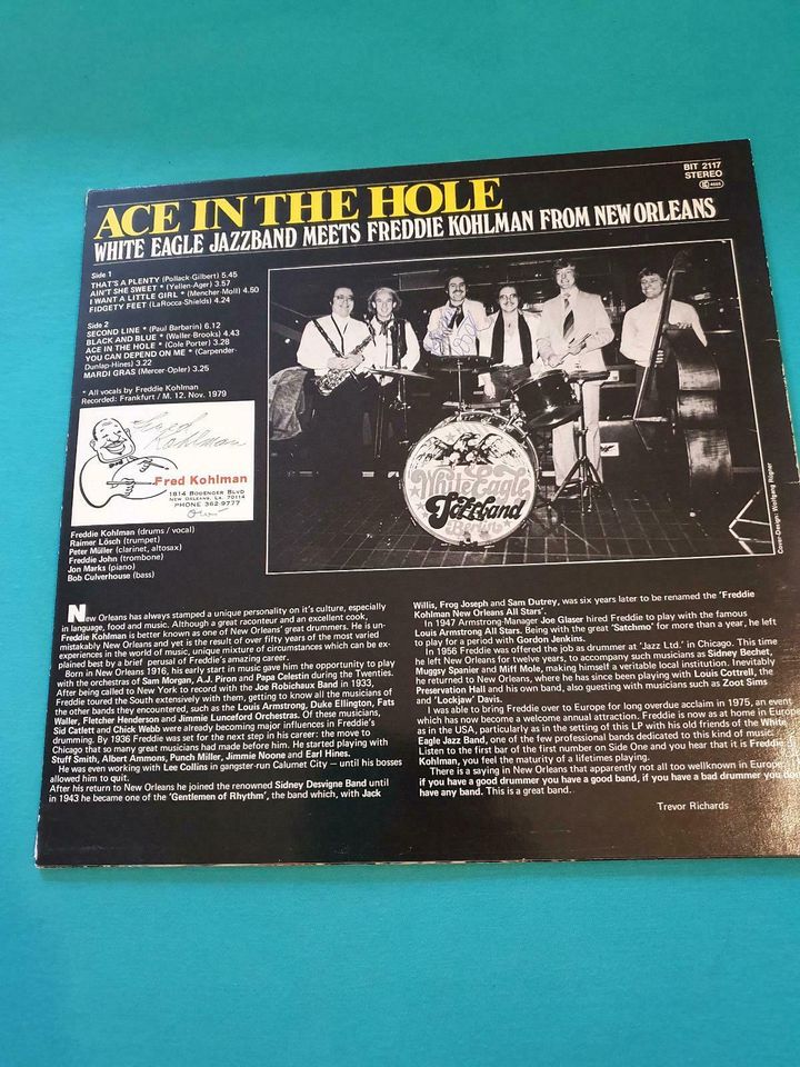 Ace in the hole, LP, Schalplatte mit Autogramm in Böbingen an der Rems