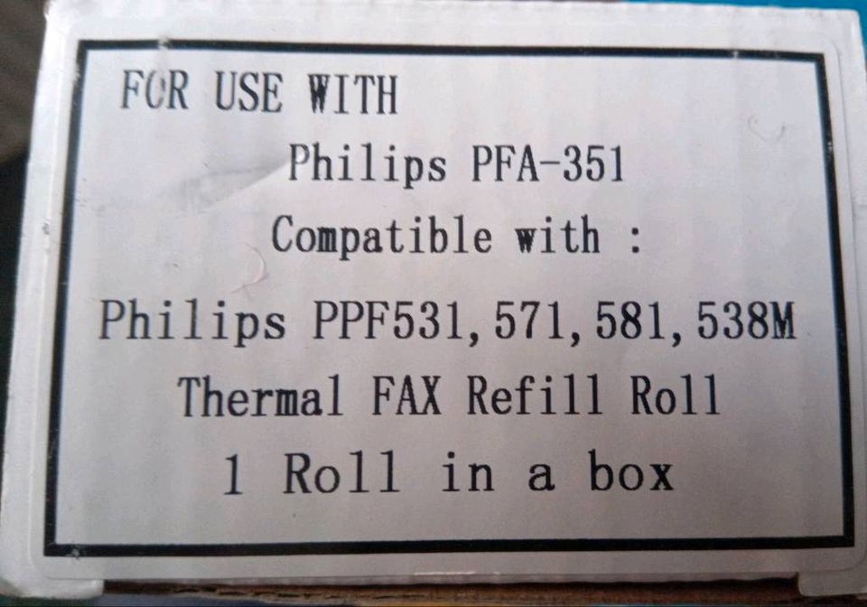 Ersatzfolie für Philips Magic Faxgeräte in Eisleben