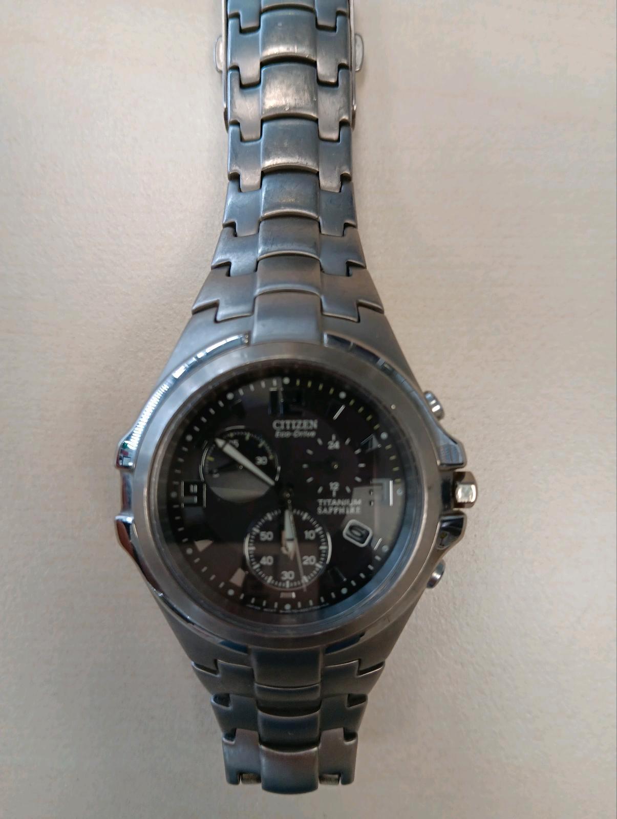 Uhr Modell Citizen Eco Drive Titanium Sapphire Chronograph in Nordrhein Westfalen Siegburg kleinanzeigen