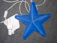 Stern blau Lampe mit Stecker und Schalter Rodenkirchen - Sürth Vorschau