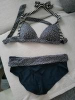 Bikini  in blau weiß Bayern - Hagelstadt Vorschau