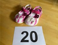 Clogs pink weiß Badeschuhe Gr 20 Bayern - Neunkirchen a. Brand Vorschau