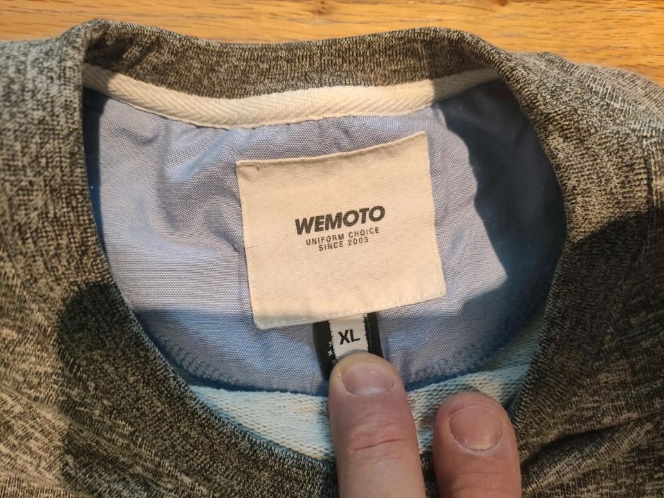 Wemoto Sweatshirt, Pullover | Skatewear | grau | XL | TOP! in Hilter am Teutoburger Wald