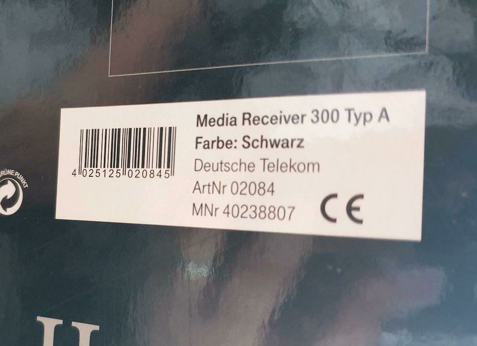 Reciver Media 300 typ A Telekom in Sonneberg
