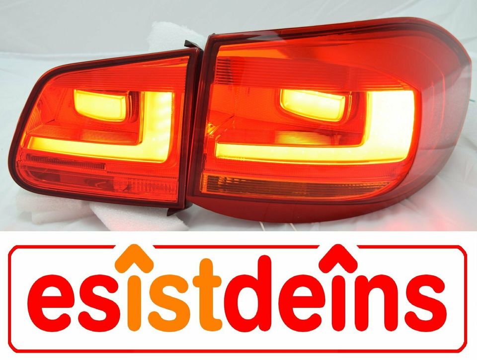 VW Tiguan Rückleuchten (lightbar) Bj. (07-11) , rot-gelb in Quickborn