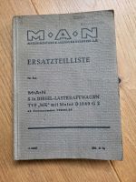 M.A.N. MAN Ersatzteilliste typ MK D 1040 G2 München - Altstadt-Lehel Vorschau