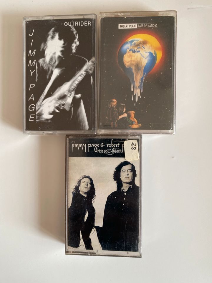 Robert Plant & Jimmy Page  - Kassette/Tape/Cassette in München