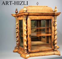 BAROCK SCHREIN VITRINE VITRINENSCHRÄNKCHEN HOLZ GESCHNITZT SEITEN Hessen - Herborn Vorschau