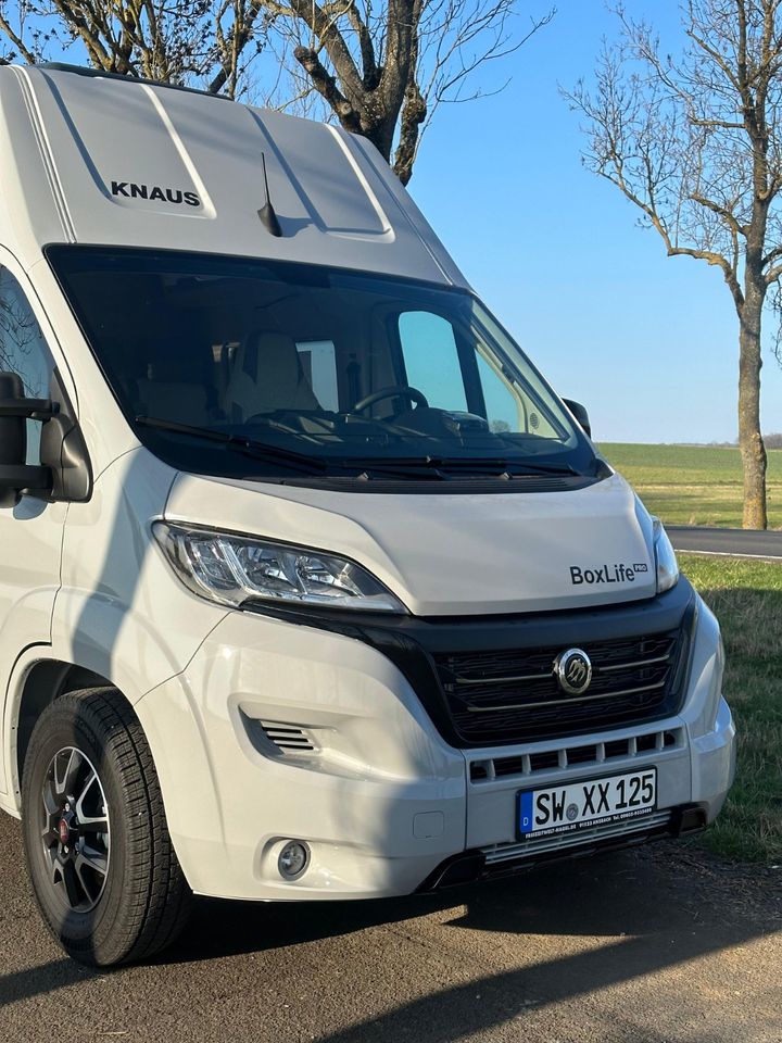 Camper zu vermieten Kastenwagen Wohnmobil Knaus Boxlife 630 Längsbetten Frühbucherrabatt bis 31.3. in Schweinfurt