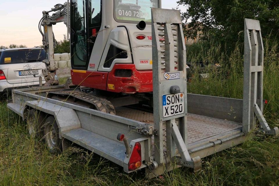 Saris Magnum maxx Baumaschinenanhänger 3,5t in Sonneberg