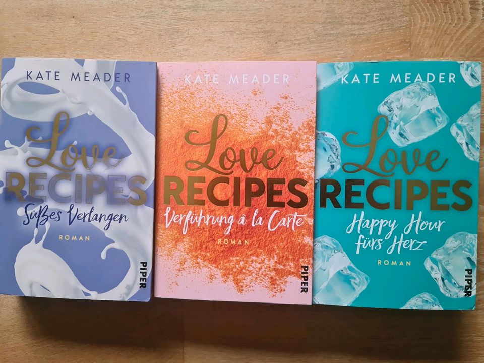 Kate Meader Love Recipes 3 Bücher in Linsengericht