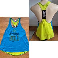 Zumba Fitness Tanktop Größe S Türkis Blau Grün Print Metallic Niedersachsen - Bad Pyrmont Vorschau