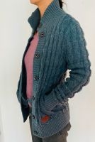 Kuhjo Jacke Strickjacke Cardigan  petrol Baden-Württemberg - Wittlingen Vorschau