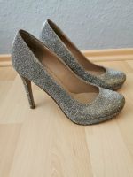 NEW LOOK Glitzer High-Heels  Silber Größe 39 NEU & ungetragen Baden-Württemberg - Biberach an der Riß Vorschau