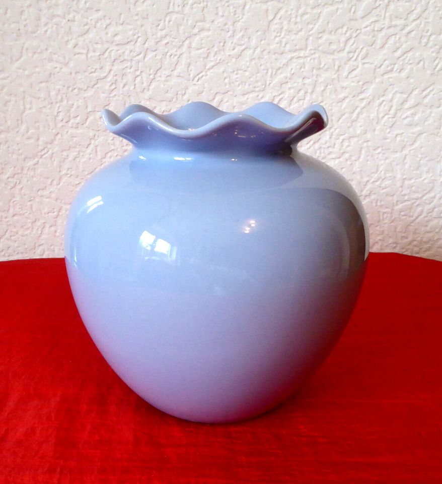 Vase Blumenvase Real Portugal Keramik-Vase gemarkt 828/14 Ø oben in Flintbek