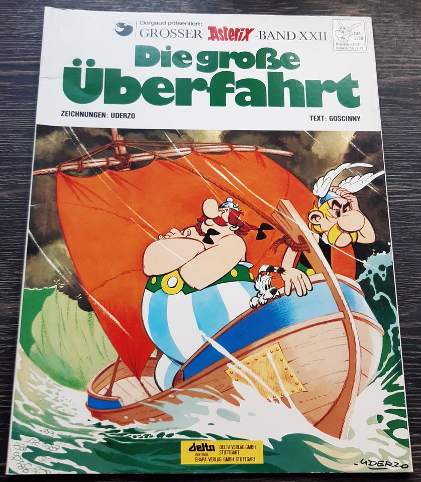 Grosser Asterix-Band - Die Große Überfahrt Band XXII (1995) in Mechernich