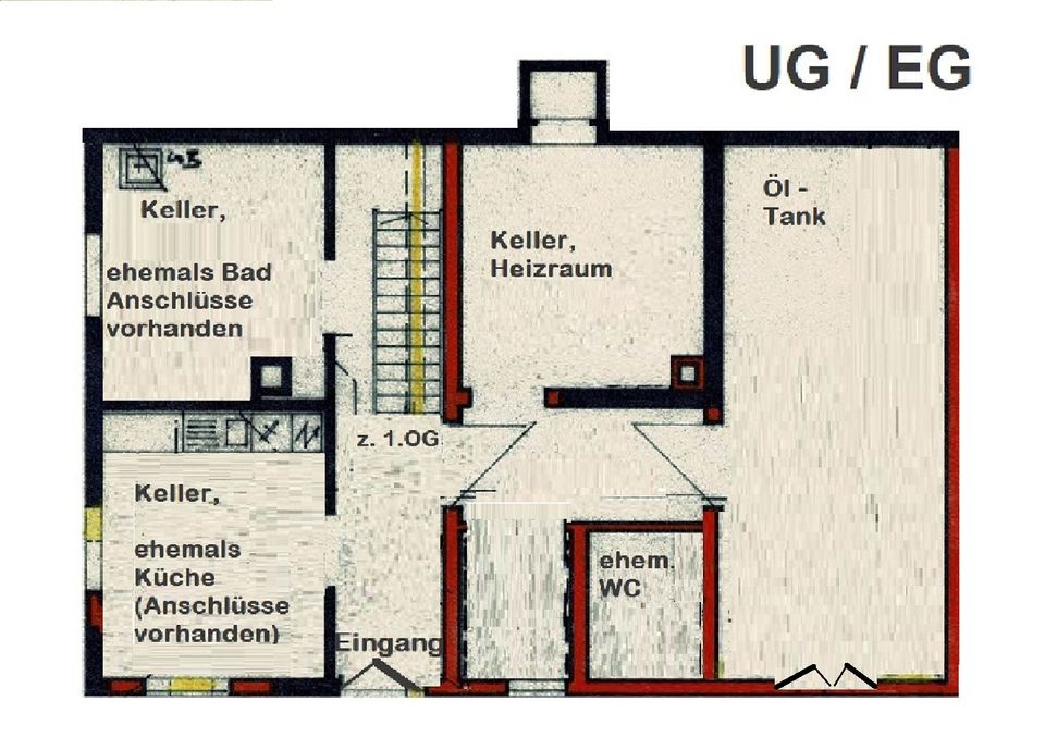 Ihre eigene schöne Welt in 72469 Oberdigisheim, 1 FH, renoviert, Garage, Carport, Garten & Wintergarten in Meßstetten