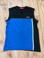 Shirt Gr. 152 Manguun Sport ärmellos Muskelshirt blau schwarz top Leipzig - Großzschocher Vorschau