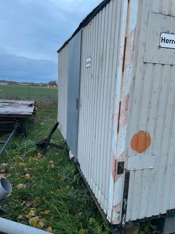 Bauwagen 3,50m Lager Ziegenstall Hühnerstall Unterstand in Züssow