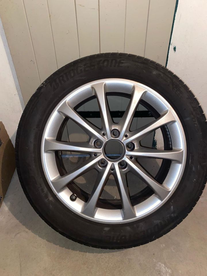 Bridgestone Turanza 205/55R17 Sommerreifen auf Alufelgen in Brake (Unterweser)