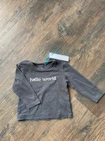 Langarmoberteil Pullover longsleeve 74 schwarz grau Hessen - Melsungen Vorschau
