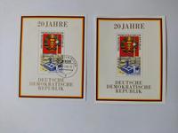 Nr.87 Briefmarkenblöcke DDR Sachsen - Mittweida Vorschau
