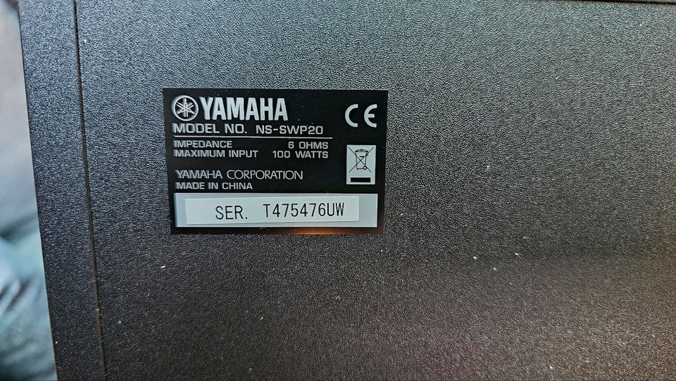 Yamaha Subwoofer in Rendsburg