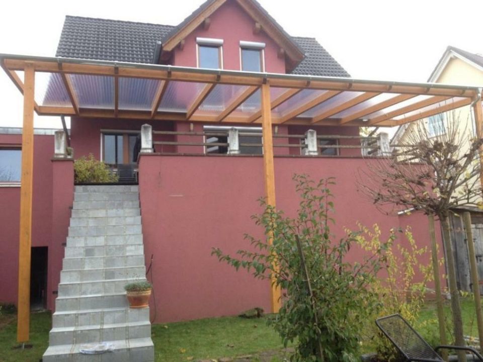 Terrassendach oder Carport 6x3 m Leim holz mit Montage in Bergisch Gladbach
