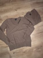 Feinstrickpullover Strickpullover Pullover Basic beige H&M Nordrhein-Westfalen - Troisdorf Vorschau