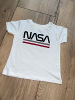 NASA cooles T-Shirt Sommer weiß in 110-116 Thüringen - Aschenhausen Vorschau