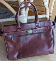 Made in Italy Vintage Leder Damen Handtasche braun (Business) Dresden - Gompitz Vorschau