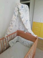 Set aus Betthimmel und Nestchen für Babywiege oder Kinderbett Baden-Württemberg - Ilshofen Vorschau