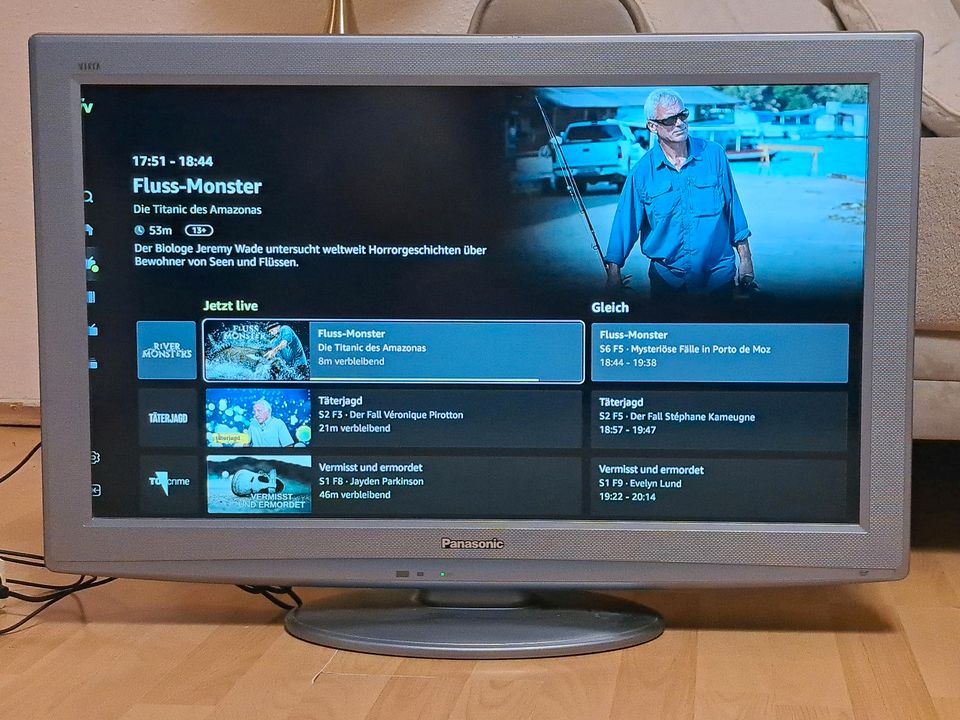 Panasonic 32 Zoll Smart Tv mit amazon fire Tv stick( Wie neu)  Mi in Berlin