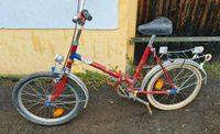 Klappfahrrad DDR Fahrrad alt Klapprad Sachsen - Döbeln Vorschau