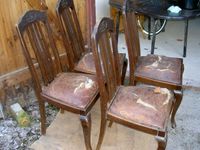 Stühle, ca. 100 Jahre alt , 4 Stück Sachsen - Muldenhammer Vorschau