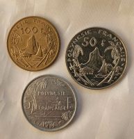 Französisch-Polynesien 100, 50, 5 Francs Münzen Nordrhein-Westfalen - Mülheim (Ruhr) Vorschau