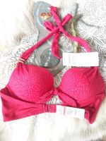 Neu Hunkemöller perfekt plunge neckholder BH/Bra75C,  rot Kiel - Hassee-Vieburg Vorschau