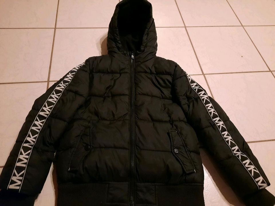 Jungen Winterjacke schwarz von Michael Kors Größe 122 in Wirschweiler