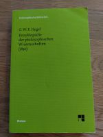 "Enzyklopädie der philosophischen Wissenschaften" G. W. F. Hegel Nordrhein-Westfalen - Eitorf Vorschau