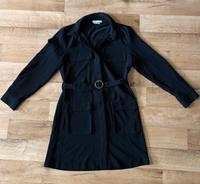 Schwarzes Kleid Langarm Gr. XS Sachsen-Anhalt - Halle Vorschau