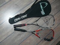 2 Dunlop Squashschläger + Tasche + 4 Bälle Hessen - Niddatal Vorschau