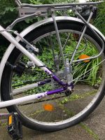 Mädchen City Bike 26 Zoll weiß Lila Nordrhein-Westfalen - Ruppichteroth Vorschau