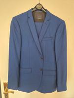 ZARA Man Herrenanzug | blau | Sakko Gr. 52,  Hose Gr. 40 Bayern - Germering Vorschau
