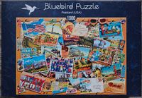 Bluebird Puzzle 1000 Teile " Post Card USA ", 1x gelegt Hamburg-Mitte - Hamburg Horn Vorschau