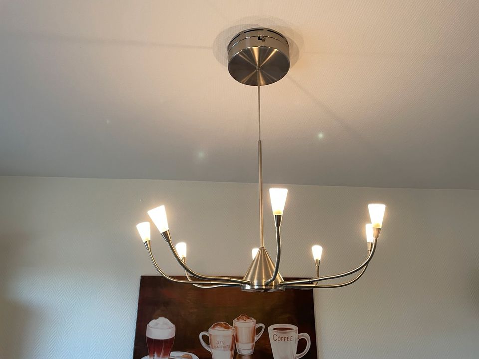 Deckenlampe Deckenleuchte Kronleuchter Ikea inkl. 8 Ersatzbirnen in Mönchengladbach